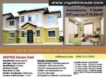 House and lot in Lancaster New City affordable