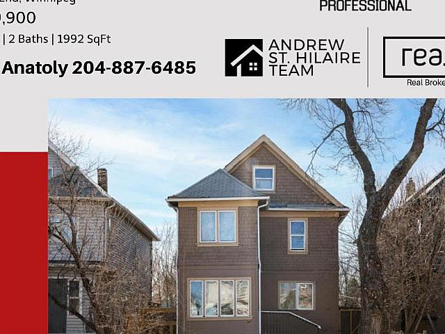 House For Sale 202426104 In North End, Winnipeg