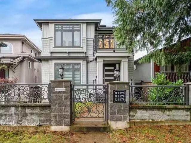 House for sale in Vancouver, Vancouver East, 1176 E 60th Avenu.