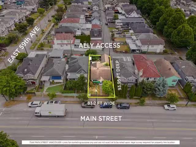 House for sale in Vancouver, Vancouver East, 7544 Main Street.