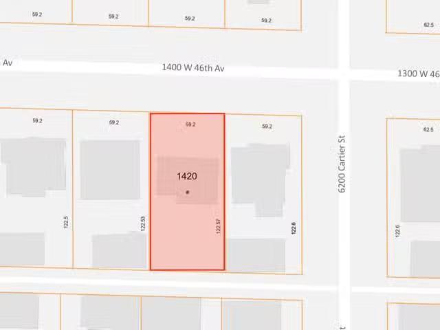 House for sale in Vancouver, Vancouver West, 1420 W 46th Avenu.