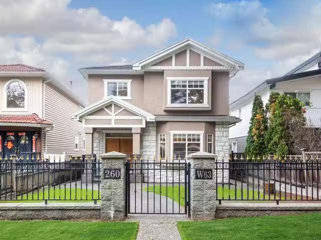 House for sale in Vancouver, Vancouver West, 260 W 63rd Avenue.