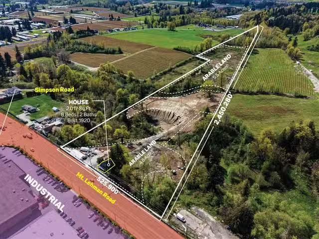 House for sale in Abbotsford, Abbotsford, 2475 Mt. Lehman Road.