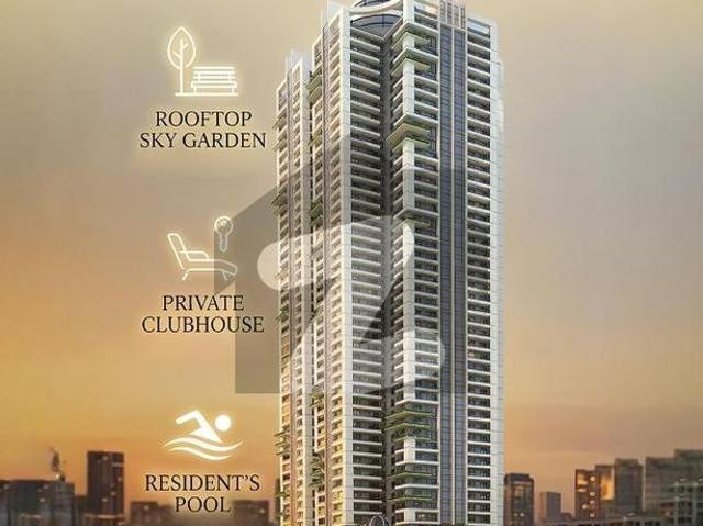 House FOr Sale In Sawera 5 Sky Tower Clifton Block 9