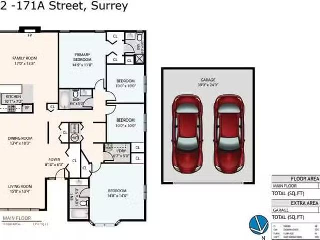 House for sale in Surrey, Cloverdale, 6032 171a Street, 263110.