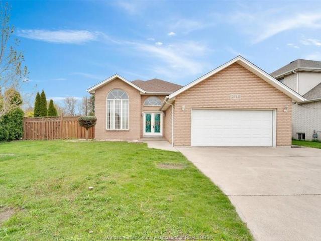 house for rent in 2648 Chick Court Windsor, Ontario
