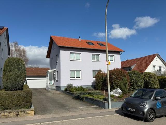 HN KIRCHHAUSEN: MODERNES EINFAMILIENHAUS m. DOPPELGARAGE, NEBENGEBÄUDE u. tollem Garten