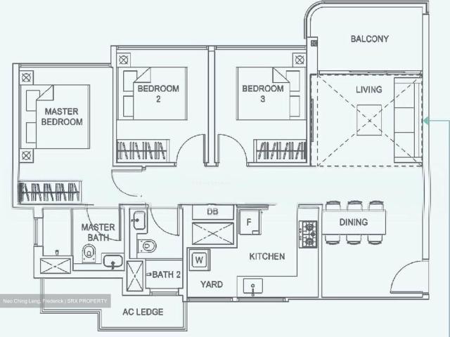 Hundred Palms Residences D19, Condominium