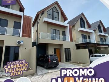 Hunian Dua Lantai dengan Sentuhan Skandinavian Di Kota Pati
