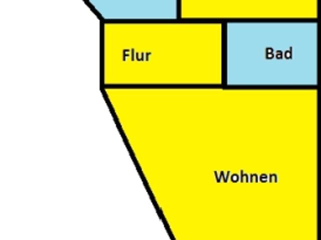 Hübsche Dachgeschosswohnung, Balkon und Wannenbad, Blick ins Grüne, Stellplatz