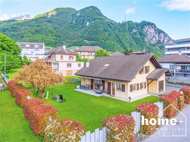 Hübsches Familienhaus mit 5,5 Zimmern im Herzen von Vouvry