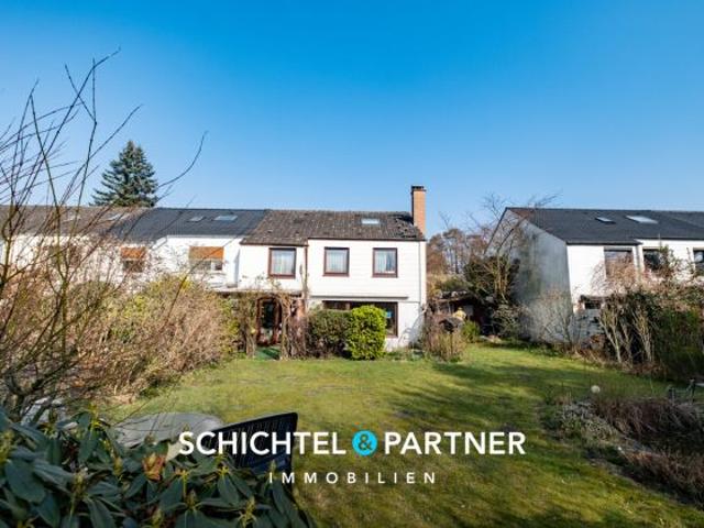 Huchting | Großes Reihenendhaus mit Garage und wunderschönem Grundstück