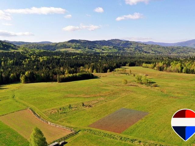 Działka z widokiem na góry, media, dojazd utwardzony