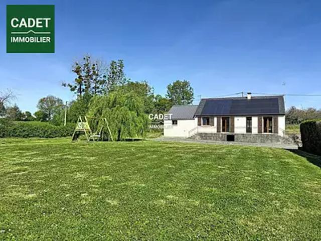 Hudimesnil 50510 Achat / Vente maison 4 pièces t4 parking