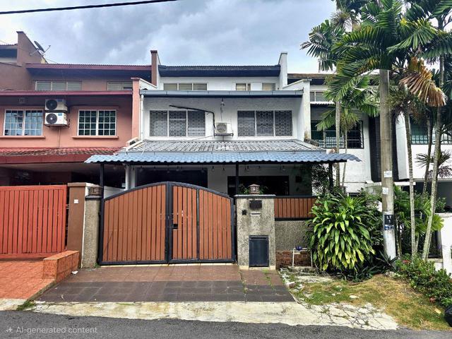 HUGE LAND SIZE Double Storey Terraced House Taman Zooview Ampang