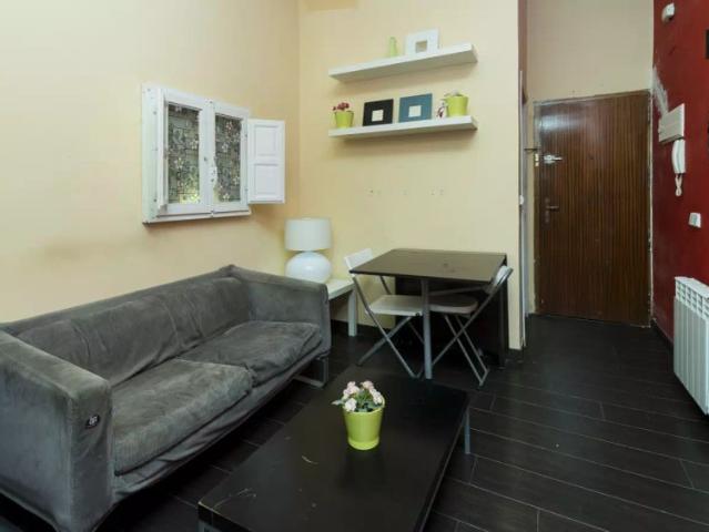 Huge room with standalone wardrobe in shared apartment, Puerta del Ángel