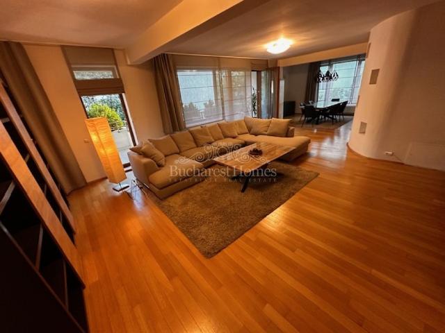 Huge 3 Bedrooms Apartment in Villa Type for Rent, Herastrau, Bucharest