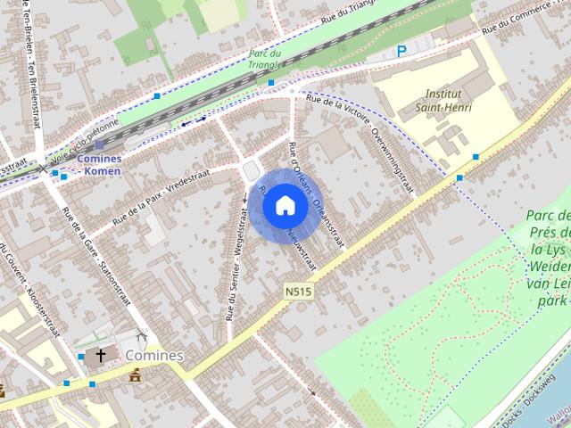 huis met 2 slaapkamers en tuin