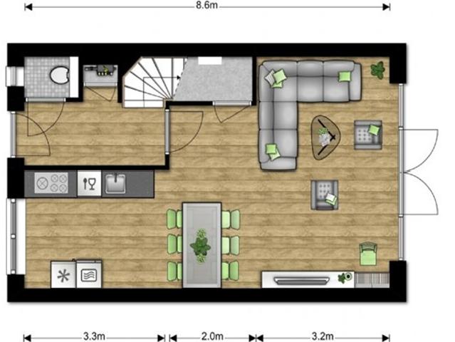 Huis Kea Boumanstraat in Tilburg