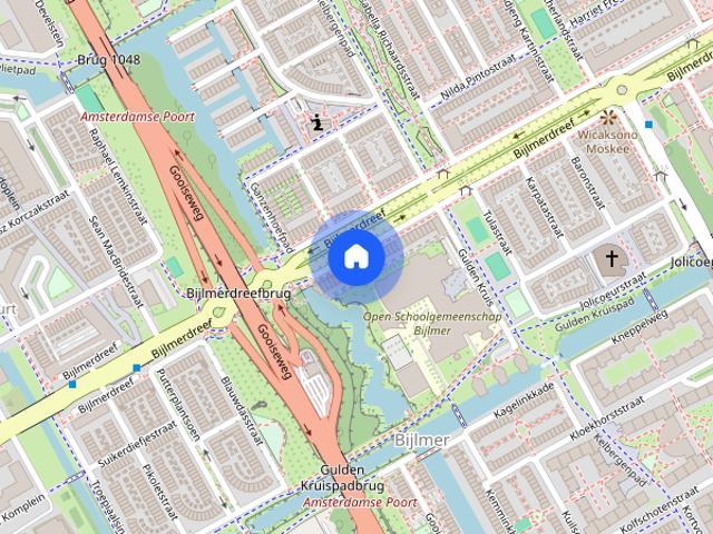 Huis te huur: Bijlmerdreef 743 1103 TA Amsterdam