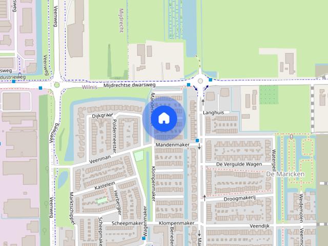 Huis te huur: Mandenmaker 34 3648 LA Wilnis