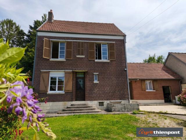 HUPPY / MAISON PICARDE / 3 CHAMBRES / 120M² / 2000M² DE JA