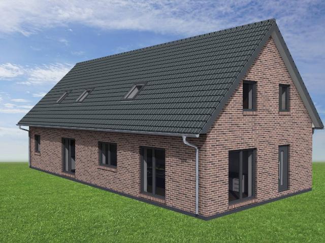 Husum/Kampsiedlung ~ Schlüsselfertige Doppelhaushälfte in idyllischer Lage