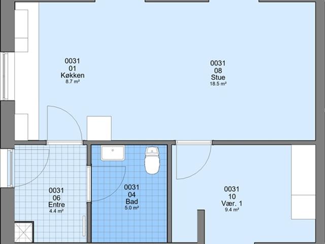 Hus/villa til 3.553 kr Karup J, Viborg