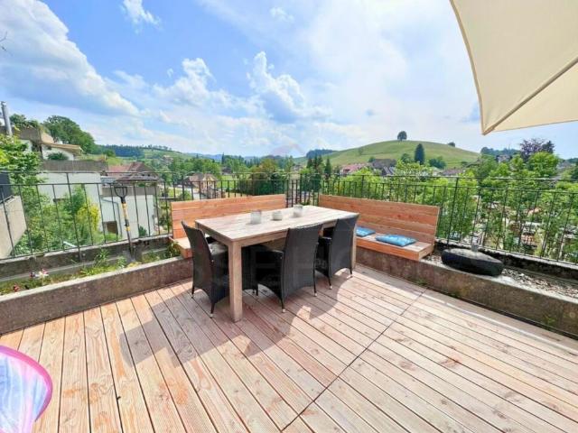 Huttwil Wohnen mit viel Platz 126 m² Wohnfläche und riesige Terrasse