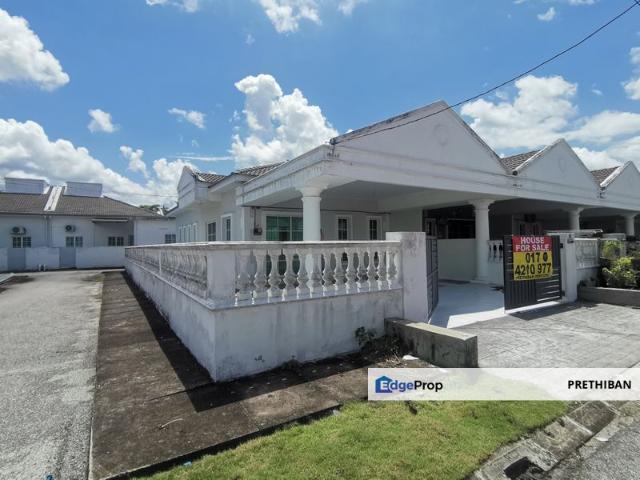 {HUTAN MELINTANG} Single Storey Terrace End Lot House For Sale
