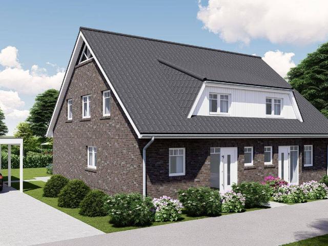 HVV Immobilien: Vier moderne Doppelhaushälften Stufe 40 in Achim Baden, Energieausweis A