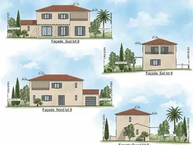 Hyères 83400 Programme neuf maison neuf à vendre 5 pièces
