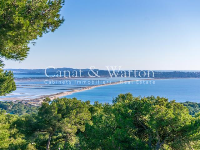 HYERES SECTEUR RESIDENTIEL SUPERBE VUE MER