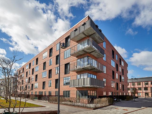 Hyggeligt og centralt område