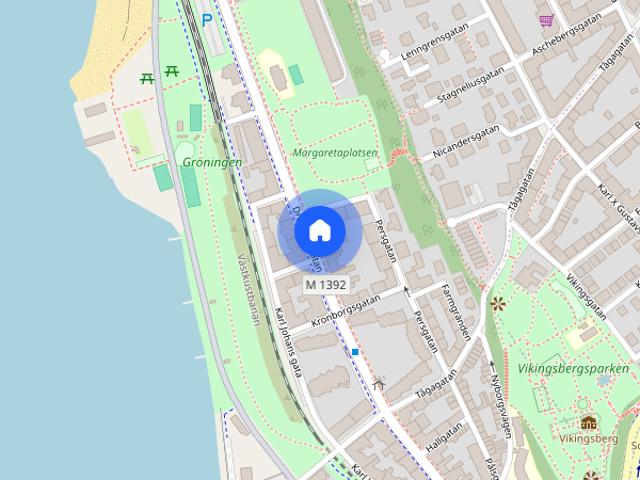 Hyreslägenhet, Drottninggatan 124, Helsingborg, Helsingborg Centrum, 2 rum och kök