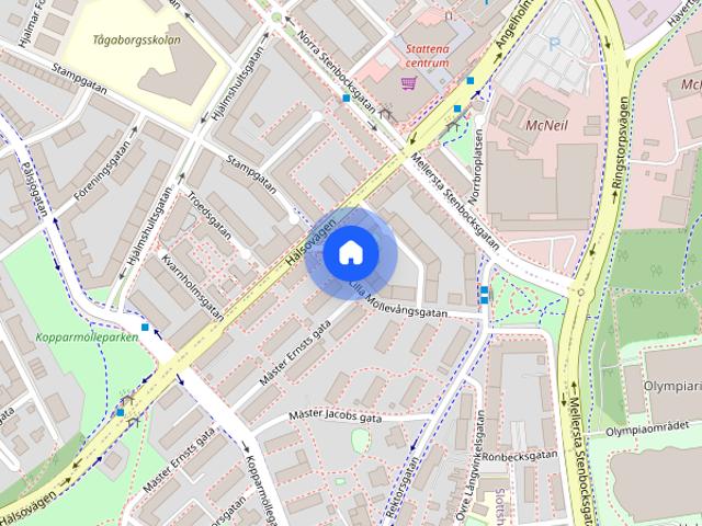 Hyreslägenhet, Lilla Möllevångsgatan 12, Helsingborg, Helsingborg Slottshöjden, 1 rum och kök
