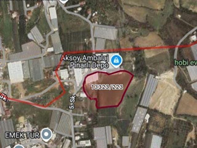 İMAR KAPSAMINDA ARAZİ, TAKASA AÇIK