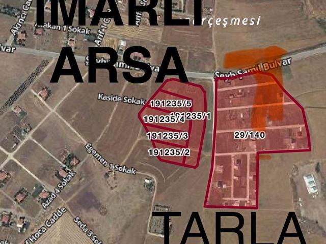 İMARA SINIR 15000 LIK KONUT İMARINDA SU VE ELEKTRİK SIKINTISI OLMAYAN YATIRIMLIK VE KULLANIMLIK BAH