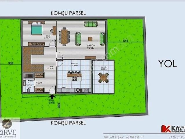 İnşaat Firmasından Serdivanda 5+1 250m2 Bahçeli Terasli Müstakil