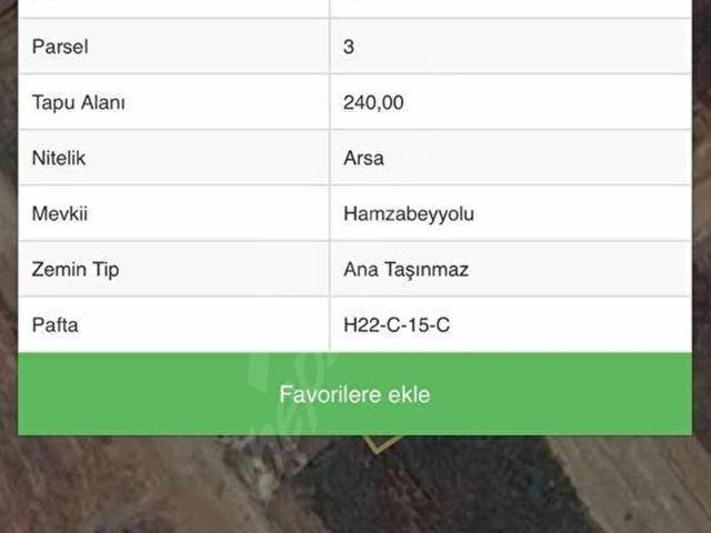 İNŞAAT YAPIMI İÇİN TÜM ÖDEMELERİ YAPILMIŞ 240 m2 ARSA