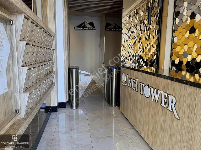 İnci Tower'da Satılık Deniz Cepheli 1+1 Daire