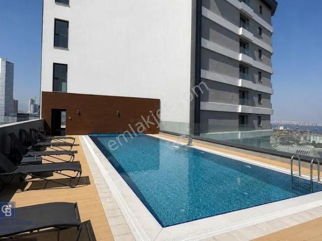 İnci Premiumda Deniz Manzaralı Eşyalı Kiralık 1+1 Daire