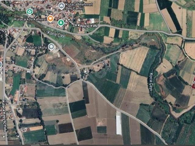 İNEGÖL KULACADA DERE YANI MÜKEMMEL SATILIK TARLA
