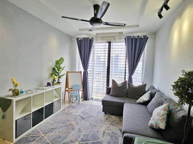 i City view 2 Carpark Fully furnish Ken Rimba condo Sek 16 Shah Alam