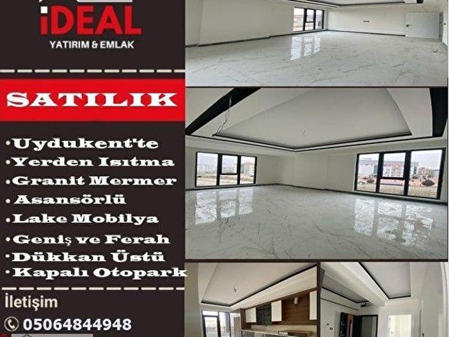 İDEAL'DEN UYDUKENT'İN MERKEZİNDE, GENİŞ VE FERAH, LÜX 2+1