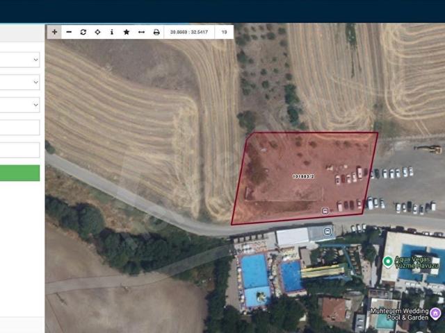 ÇİÇEKTEPE'TE TİCARİ İMARLI SATILIK ARSA