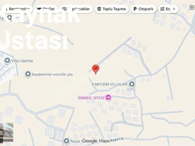 ŞİLE AHMETLİ'DE DENİZ MANZARALI,İMARLI