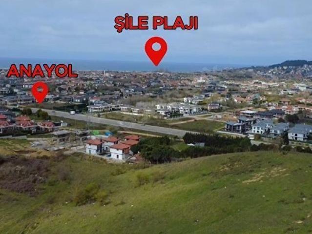 ŞİLE AHMETLİ'DE DENİZ MANZARALI SATILIK ARSA