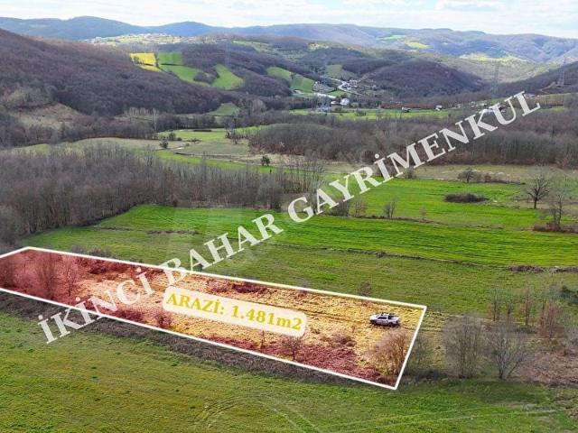 ŞİLE DEĞİRMENÇAYIRI'NDA KESİLMEZ MANZARALI SATILIK 1.481m2 TARLA