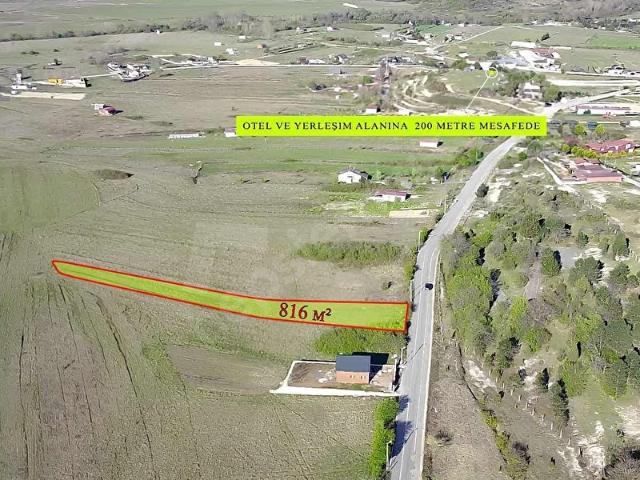 ŞİLE GEREDELİ KÖYÜNDE 816m2 ASFALT YOLA CEPHE ARAZİ